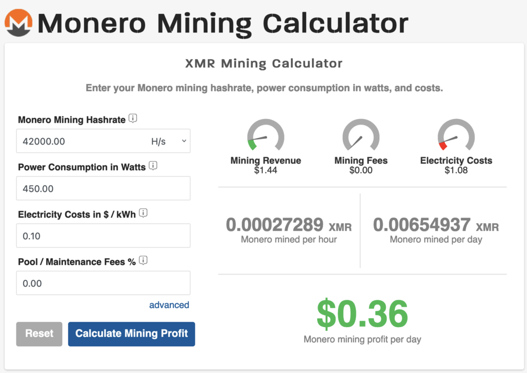 ⛏ Mining Calculator | Kryptex