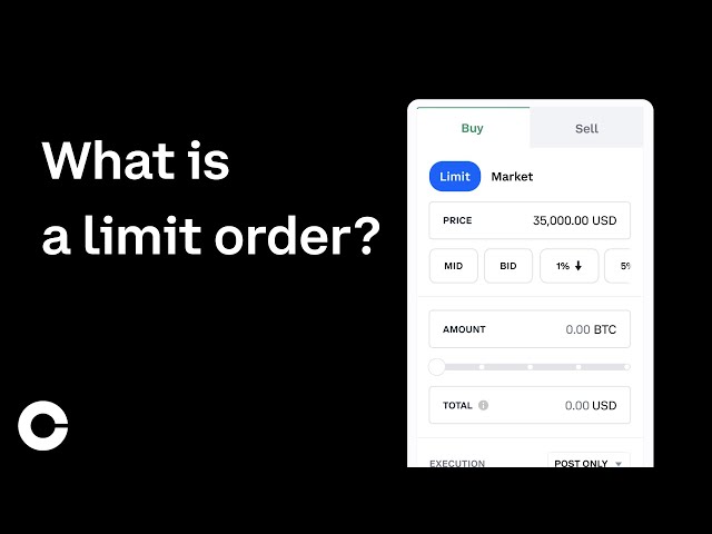 Coinbase Supported Order Types | Coinbase Help and Tutorials