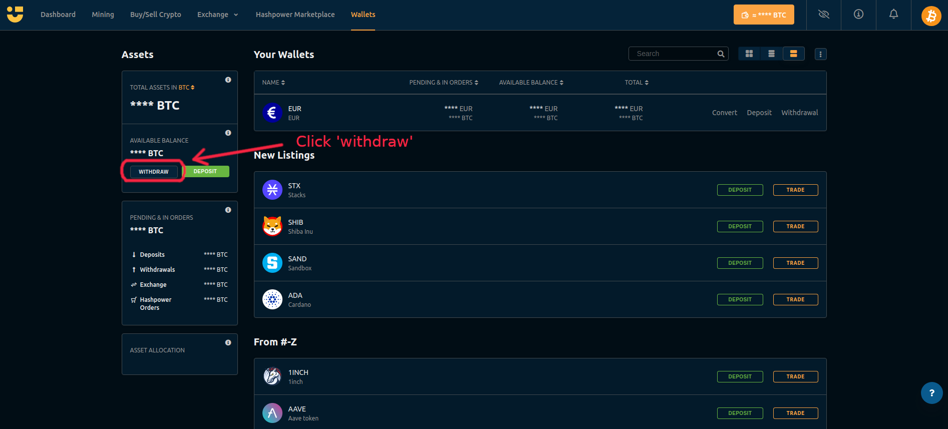 How to Withdraw Money From Nicehash - Zengo