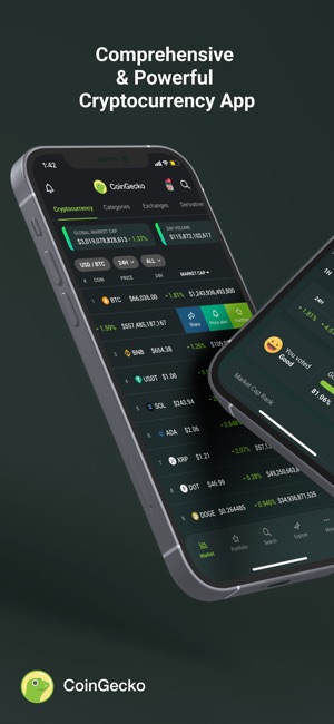 CoinGecko: NFT, Crypto Tracker for Android - Download | Bazaar