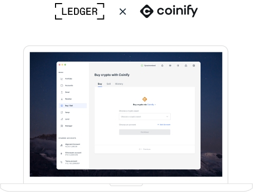 Buy crypto through Ledger with MoonPay | Ledger
