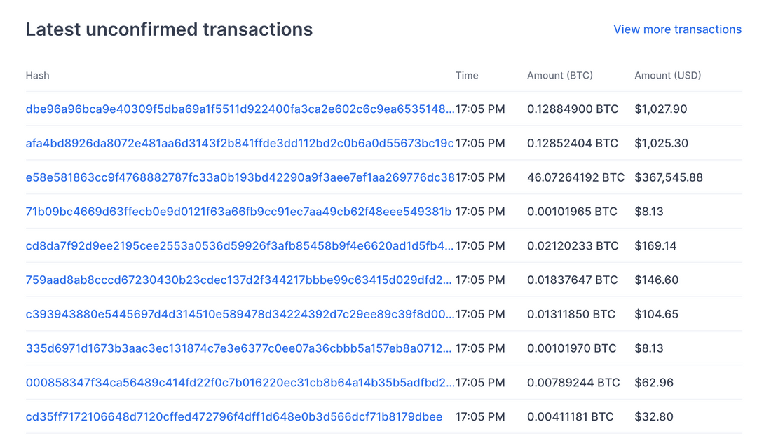 Using a Bitcoin Block Explorer 