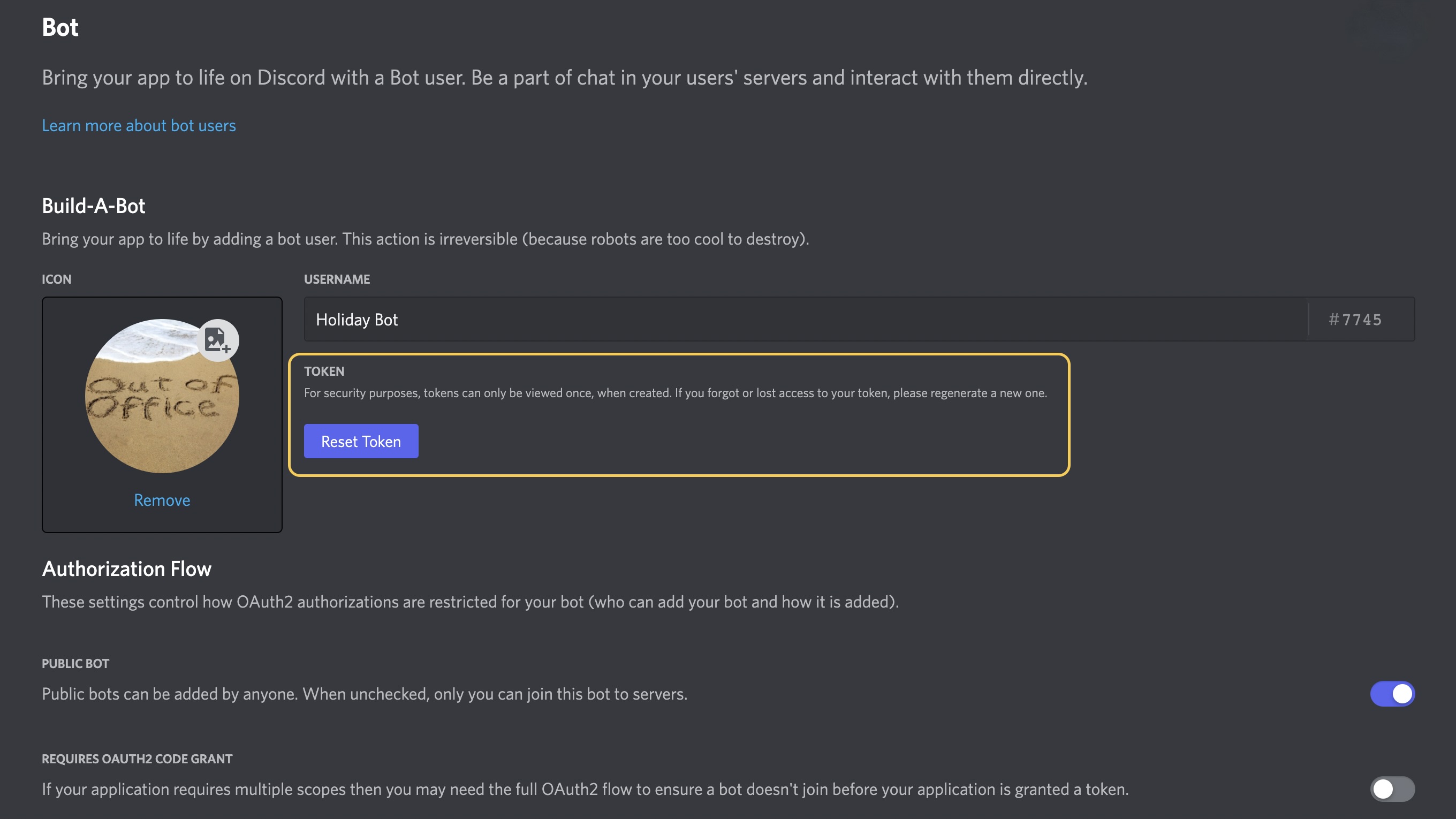 Discord Developer Portal