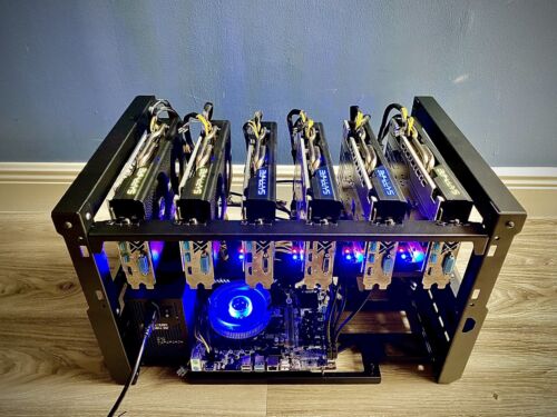 GPU Mining RIG For BTC & ETH Mining |