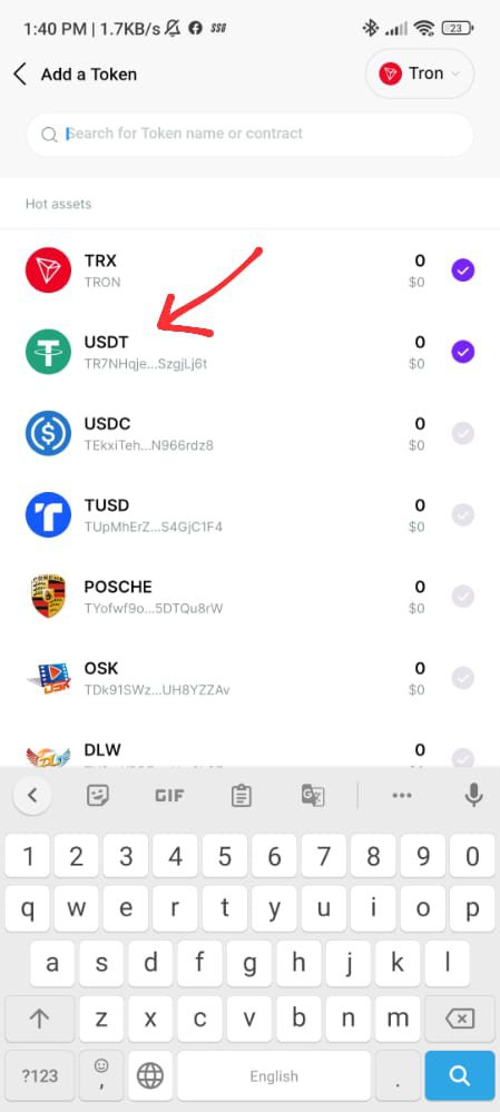 Tether Wallet | USDT TRC20 & USDT ERC20 Wallet | Gem Wallet