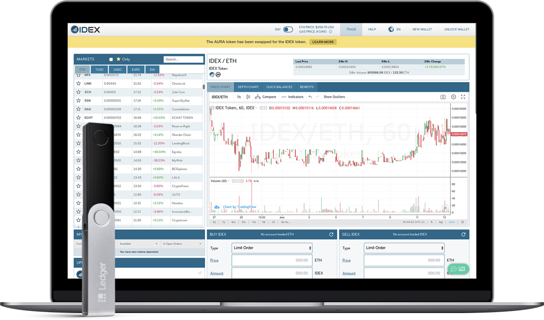 Binance DEX - Compatible third-party DEX | Ledger