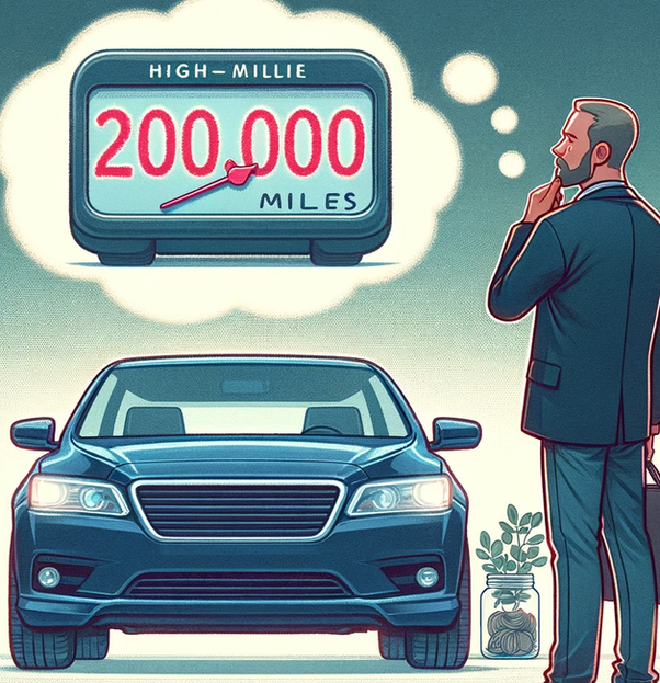 Is it a smart idea to buy a vehicle with , miles? | Jerry