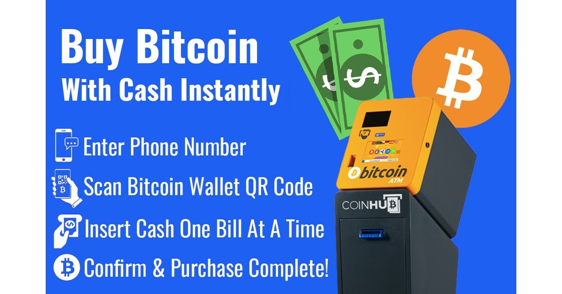 Coinhub Bitcoin ATM: Find A Bitcoin ATM — $25, Daily Limits