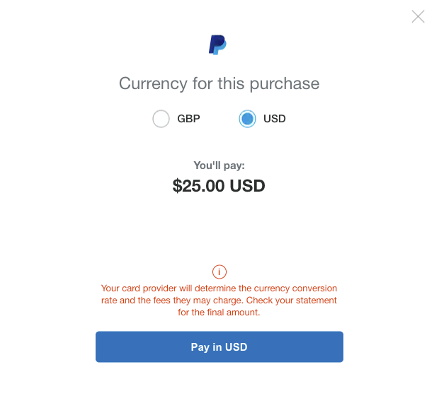 How do I convert my money to another currency in PayPal? | PayPal US