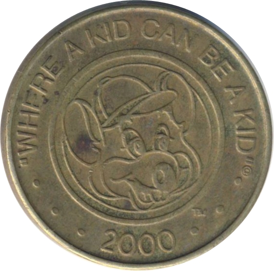 Token – Chuck E Cheese's Trinidad and Tobago