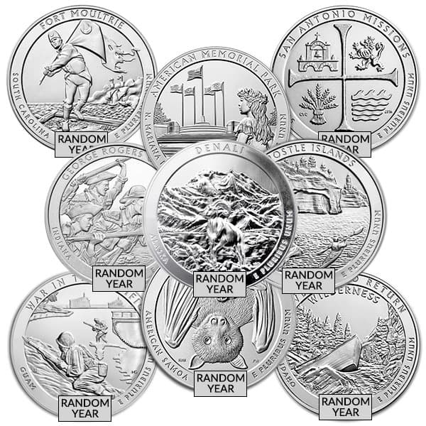 ATB Coins | 5 oz silver coin | Silver Bullion | Austin Coins