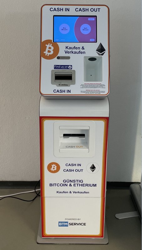 Cryptocurrency ATM - Bitcoin X ATM