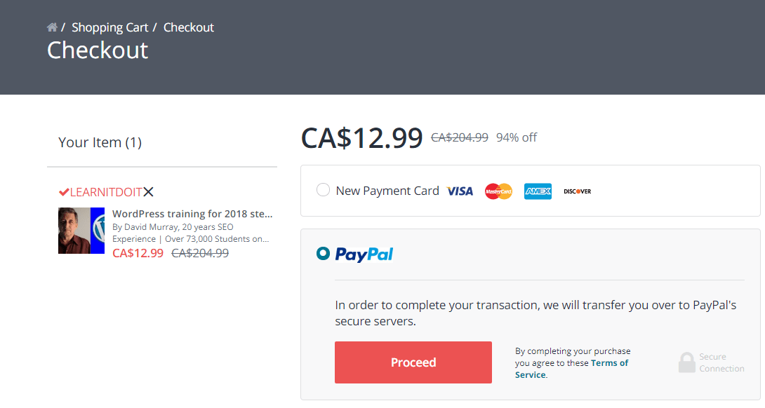 Solved: Udemy Payments did not received - PayPal Community