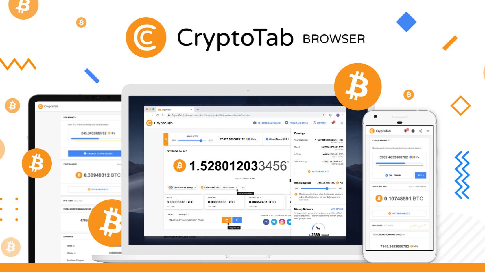 Easy steps for faster mining | CryptoTab Browser