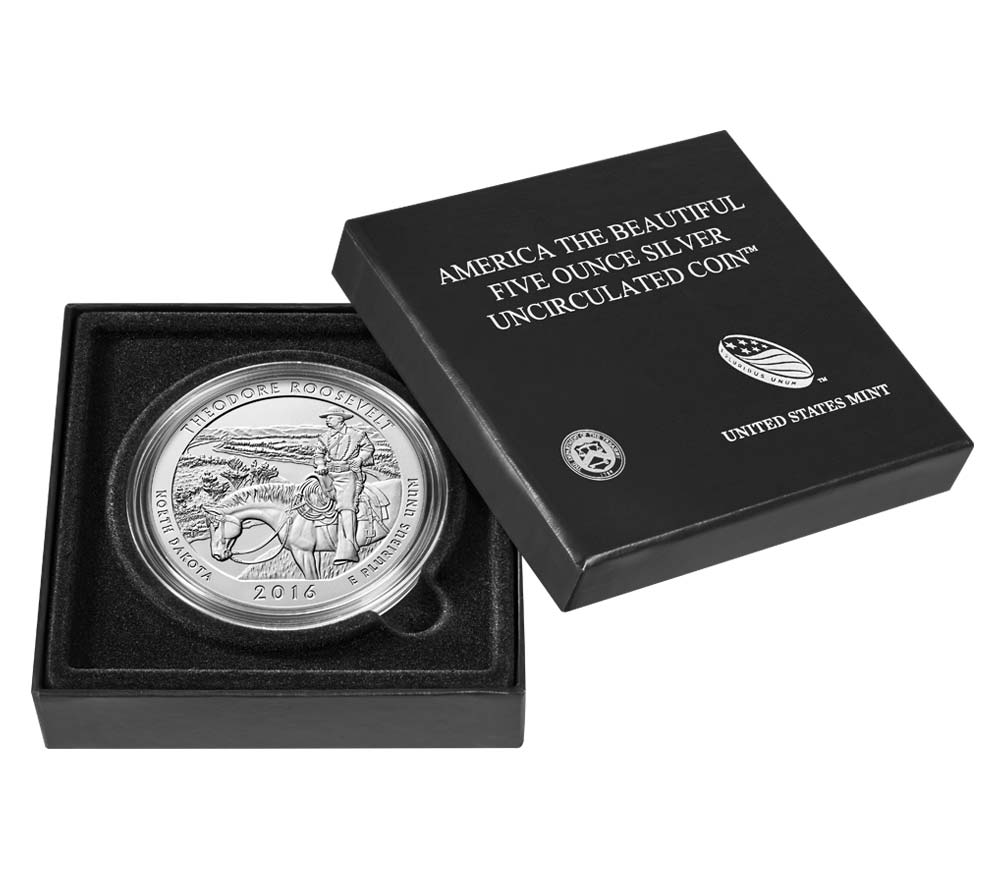 ATB Five Oz Silver Coin-Pictured Rocks | U.S. Mint