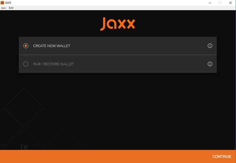 Jaxx Blockchain Wallet for ZTE Blade A - free download APK file for Blade A