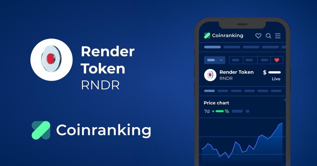 RNDR to USDT Price today: Live rate Render in Tether