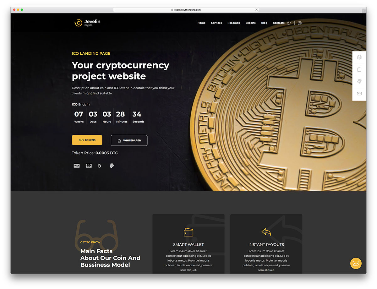 Cryptos - Crypto Website Template | wCopilot