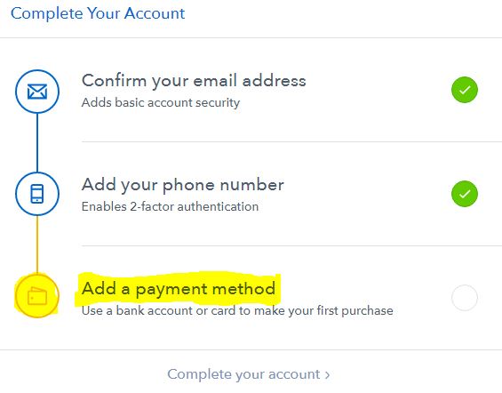 How to Open Account and Deposit at Coinbase