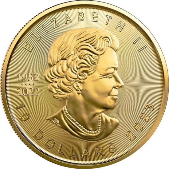 Royal Canadian Mint 50 Cent 1/25th oz Pure Gold Coins