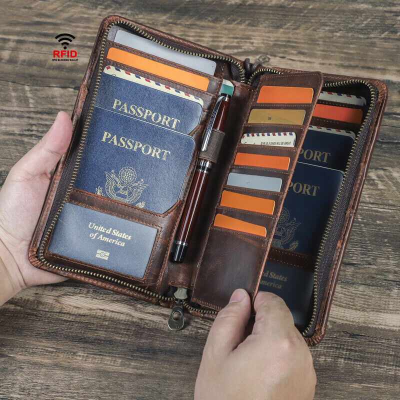 Passport Travel Wallet | Slim Passport Cover – PIONEER