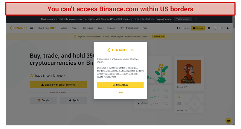 What States Can Use Binance US? How To Get A Binance Account In The US? - bitcoinlove.fun