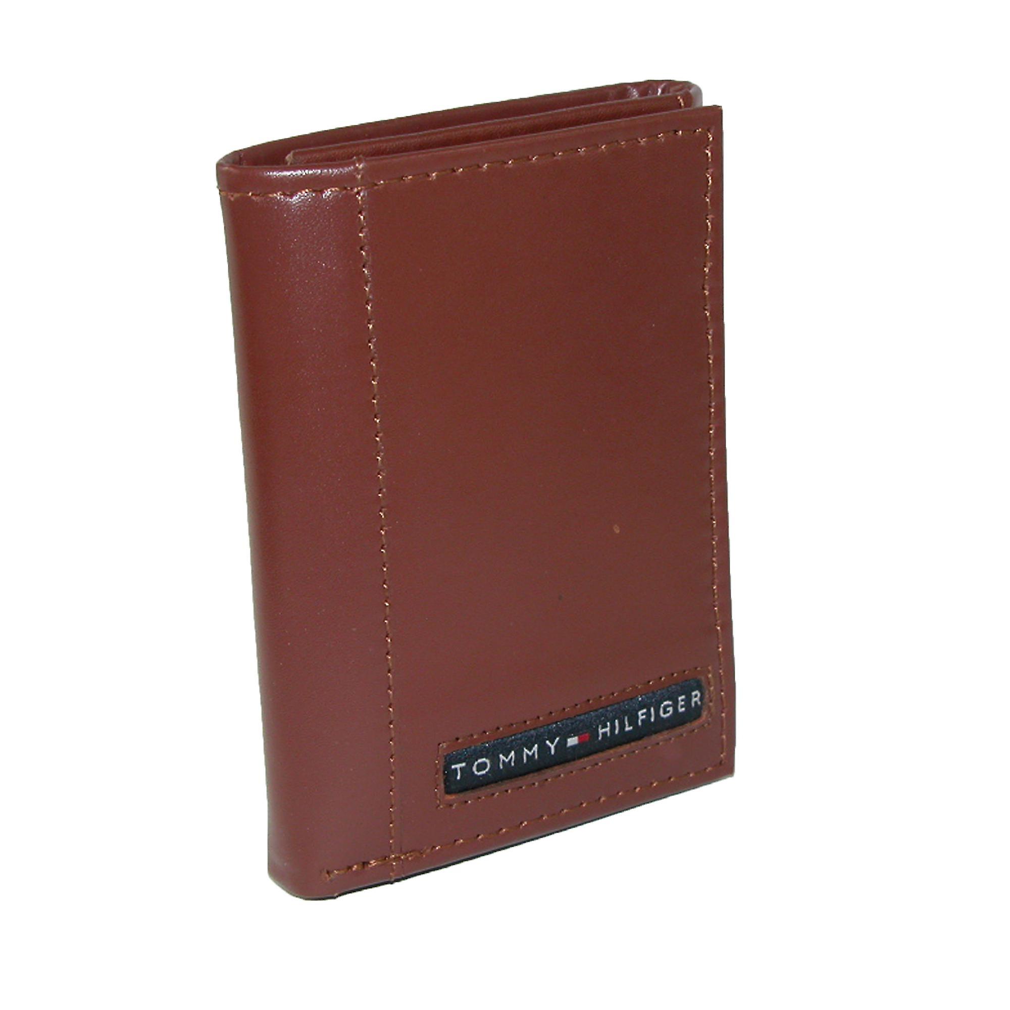 Men's Leather Cambridge Trifold Wallet by Tommy Hilfiger | Trifold Wallets at bitcoinlove.fun