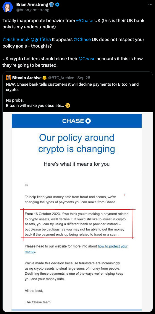 Chase Bank customers can now pay mortgages using crypto through FCF Pay