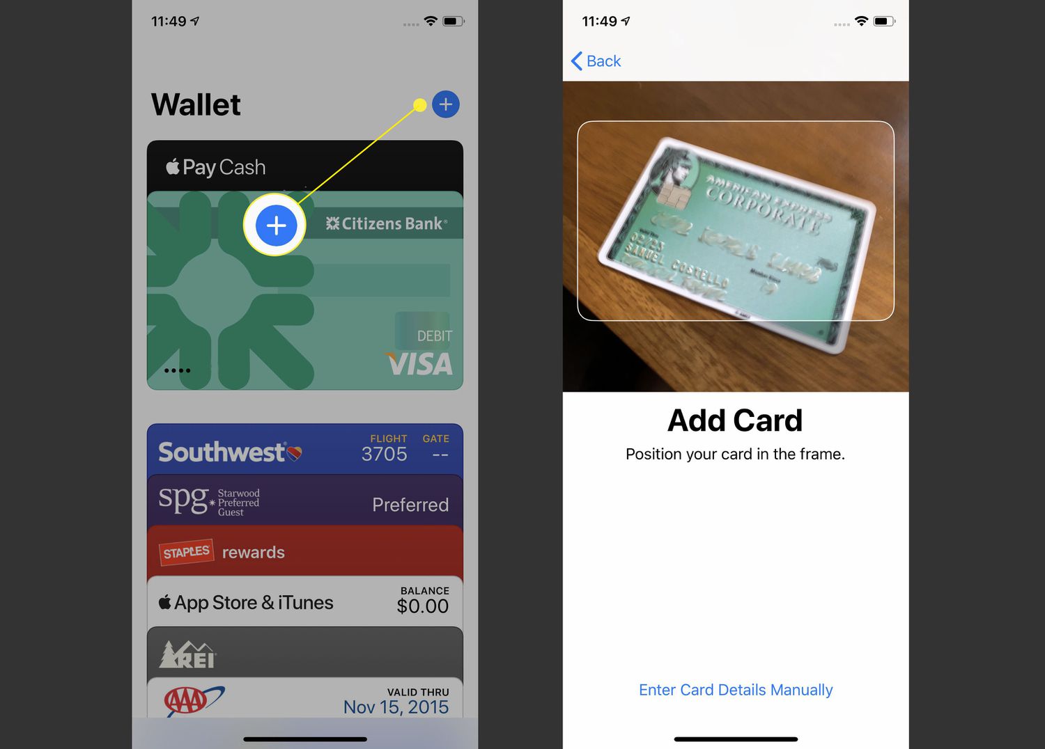 Apple Wallet | Cash, Card, Deliveries