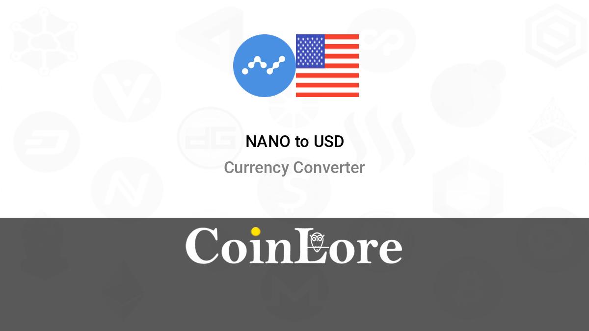 Nano USD (XNO-USD) Price History & Historical Data - Yahoo Finance