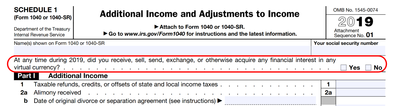 KLR | IRS Updates Crypto Question on 