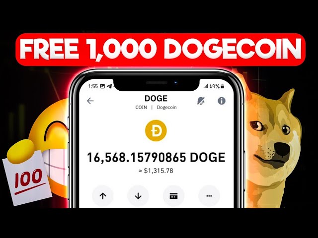 Earn free Dogecoin every 5 minutes