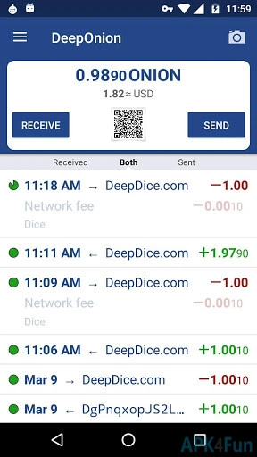 [APP] DeepOnion - Mobile cryptocurrency wallet app | XDA Forums