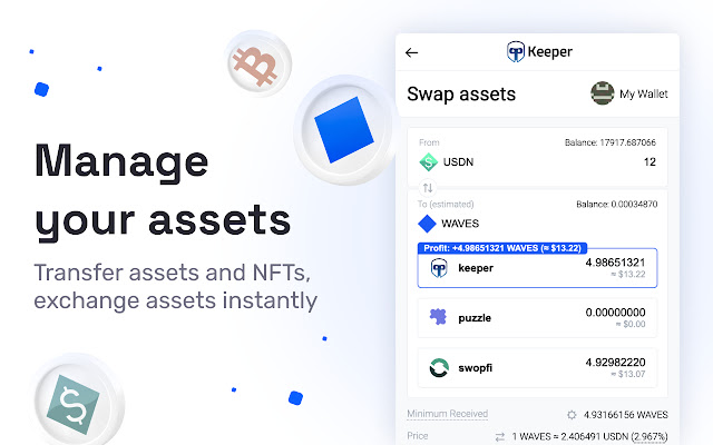 Waves Enterprise Wallet — a new Chrome extension to work with the Waves Enterprise accounts