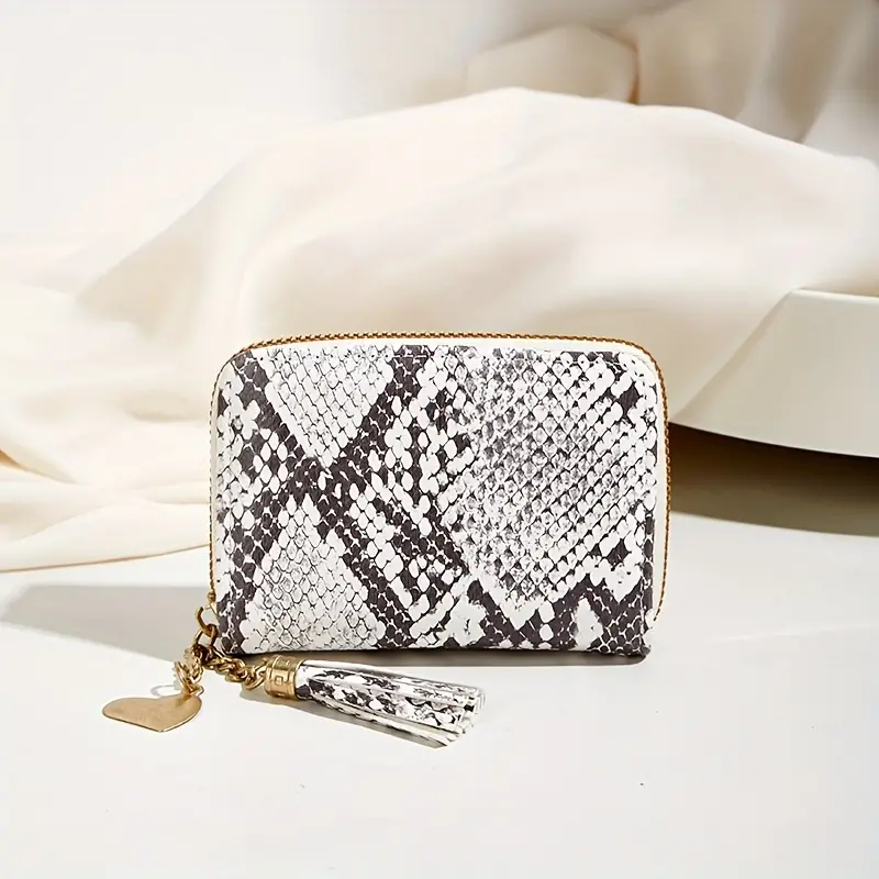 Card/Coin Purse Snakeskin | leomonkhandbags