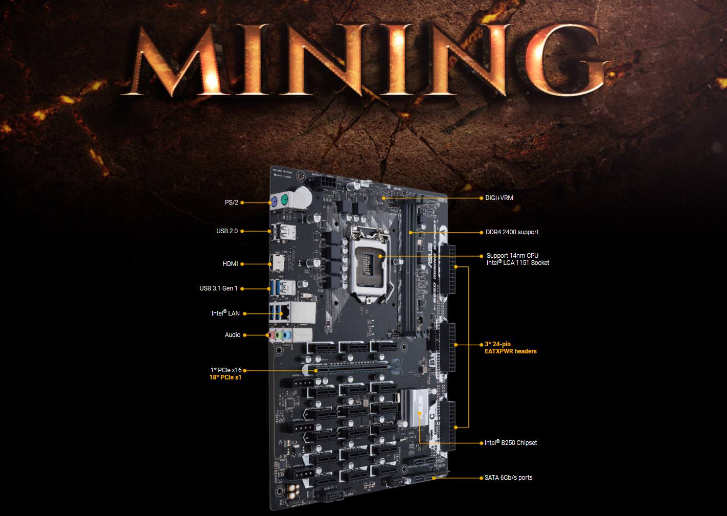 UserBenchmark: Asus B MINING EXPERT Compatible Builds