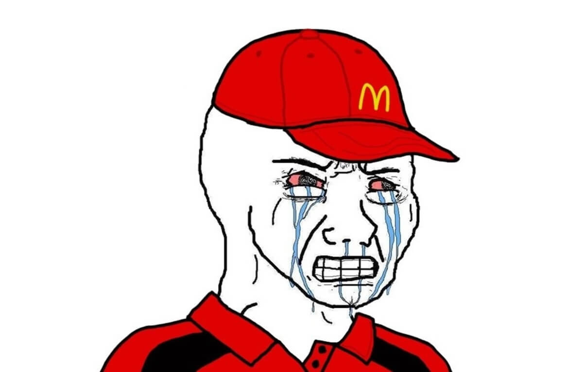 Crypto Bro Gets Roasted For Ending Up Working In McDonald's - Memebase - Funny Memes