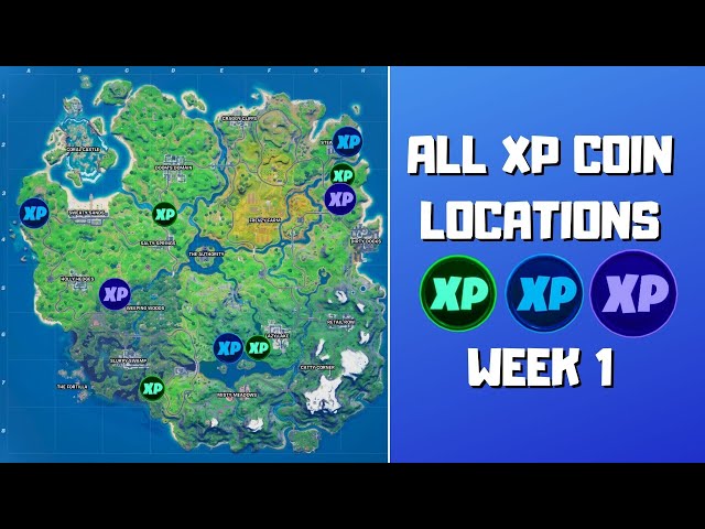 Fortnite Season 4 XP Coin Locations For Every Week - Gamer Journalist