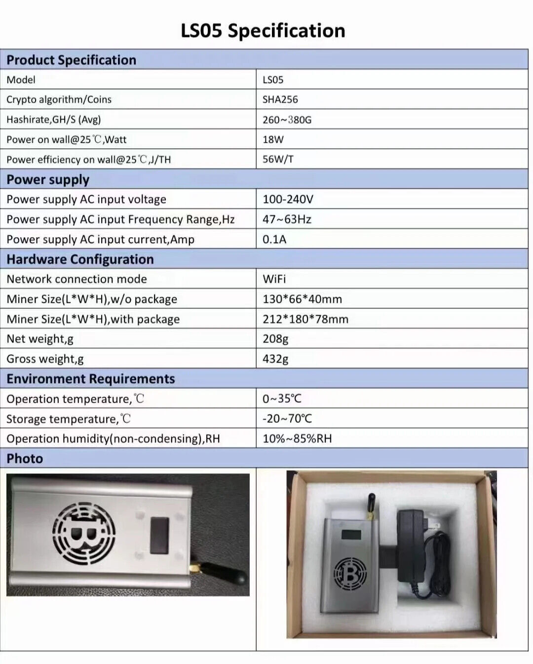 Bitcoin Merch® MARS LANDER V2 Solo Bitcoin Miner - Up to GH/s