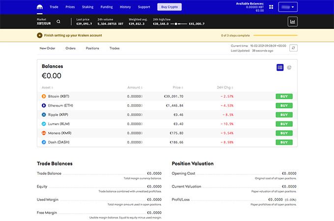 Kraken trade volume and market listings | CoinMarketCap