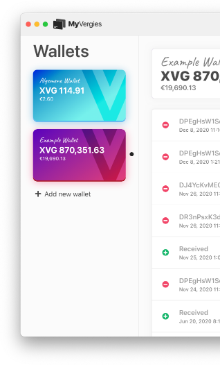 Verge (XVG) Wallet | bitcoinlove.fun Wallet