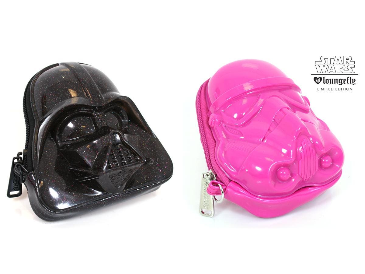 Loungefly Star Wars R2D2 Dome Bag & Storm Trooper Coin Bag Bundle - Buy Online - 