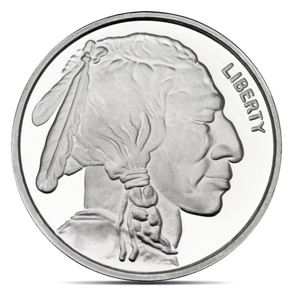 Radial Buffalo 1 oz Silver Round (New) - Hero Bullion