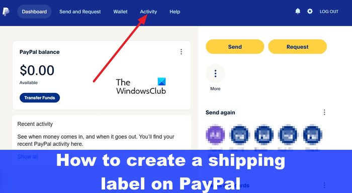 How do I create a shipping label to return a purchase to the seller? | PayPal GB