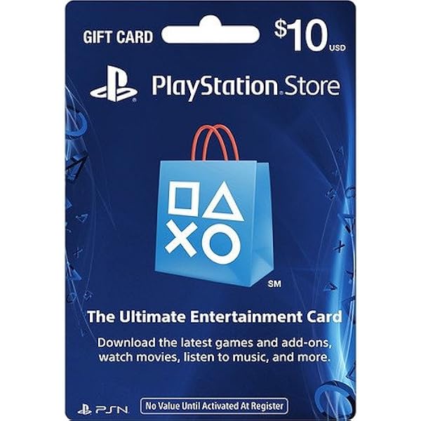 PlayStation gift cards