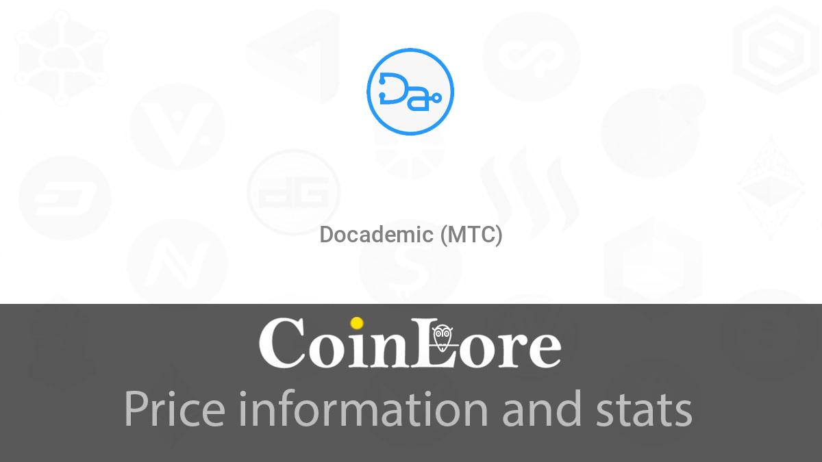 DOCADEMIC (MTC) - Technical Analysis - Cryptocurrency - Investtech