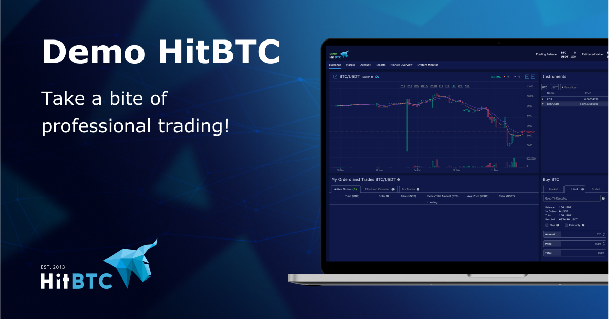 ‎HitBTC Crypto coin wallet on the App Store