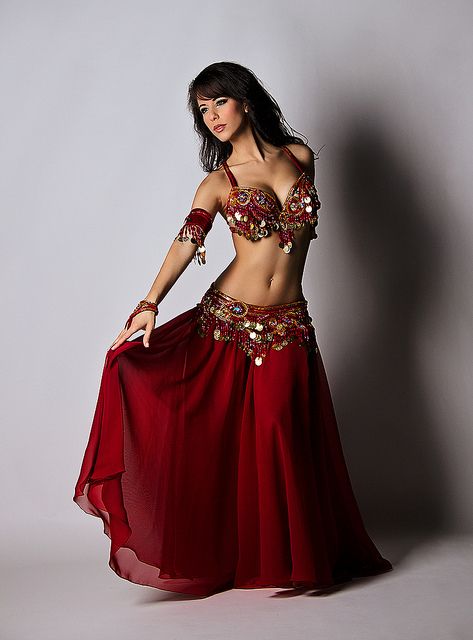 Fuchsia and Gold Coin Bella | Belly dance outfit, Belly dance, Belly dance costumes