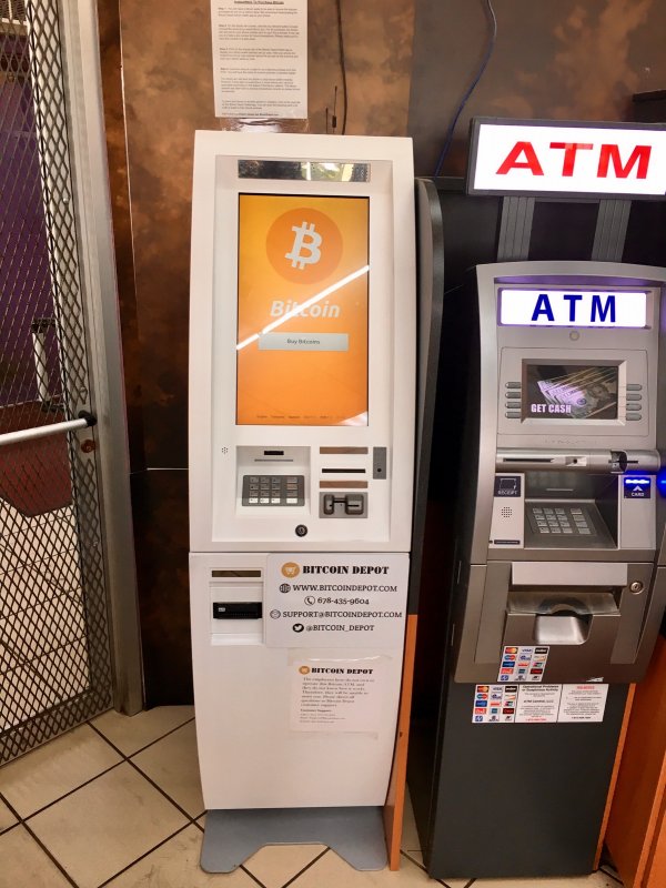 Are there bitcoin ATMs in the US? - AS USA