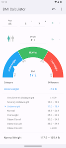 NHS BMI calculator - MyTherappy